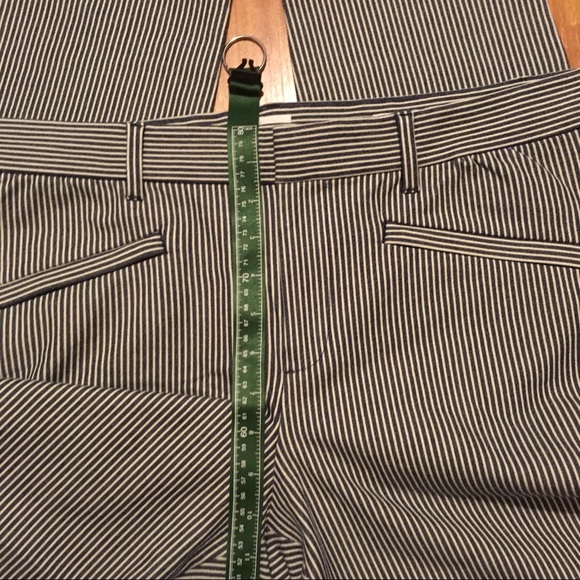 GAP Blue & White Striped Skinny Ankle Pants 14Tall - Picture 9 of 9